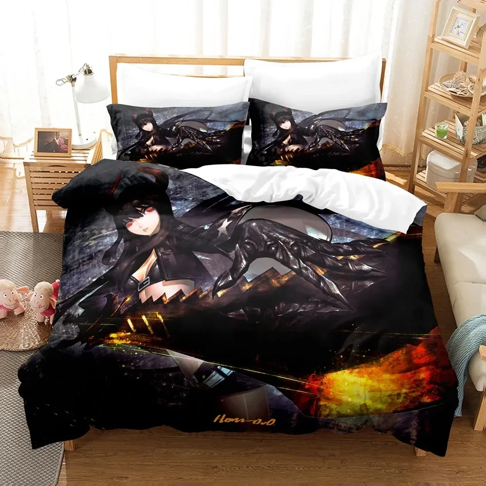 Home Textiles Classic Fashion - Black Rock Shooter Duvet Cover Single