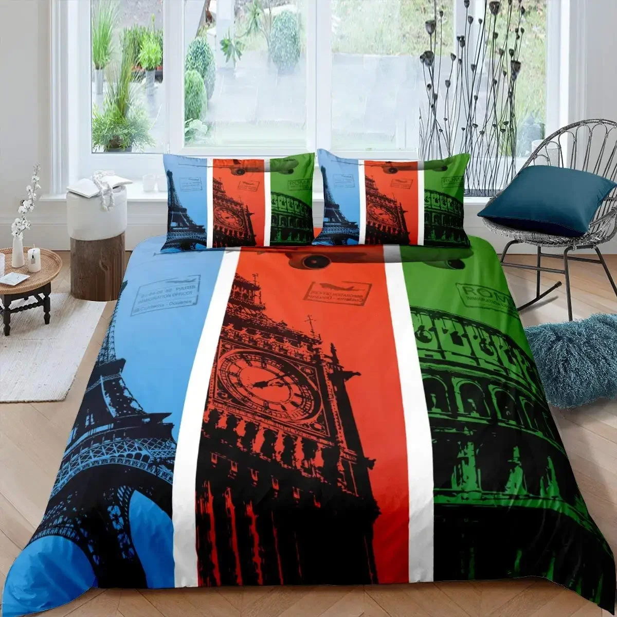 Home Textiles London - London Telephone Booth Comfortable Duvet Quilt