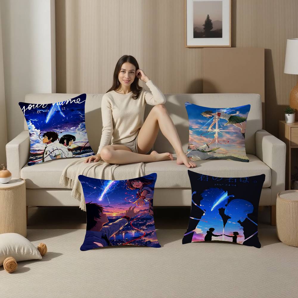 Classic Anime Your Name Pillow - Home Textiles Classic Fashion review and price