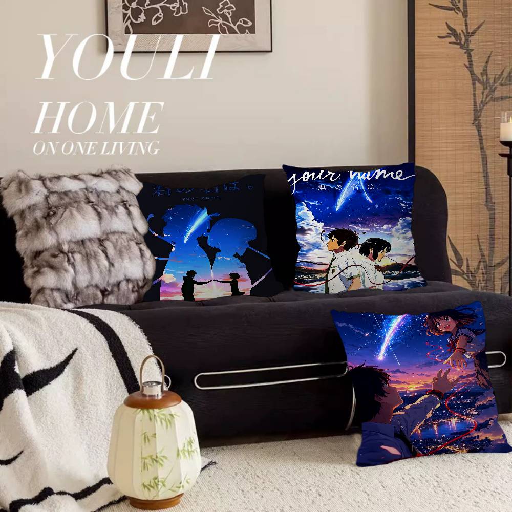 Classic Anime Your Name Pillow - Home Textiles Classic Fashion review and price