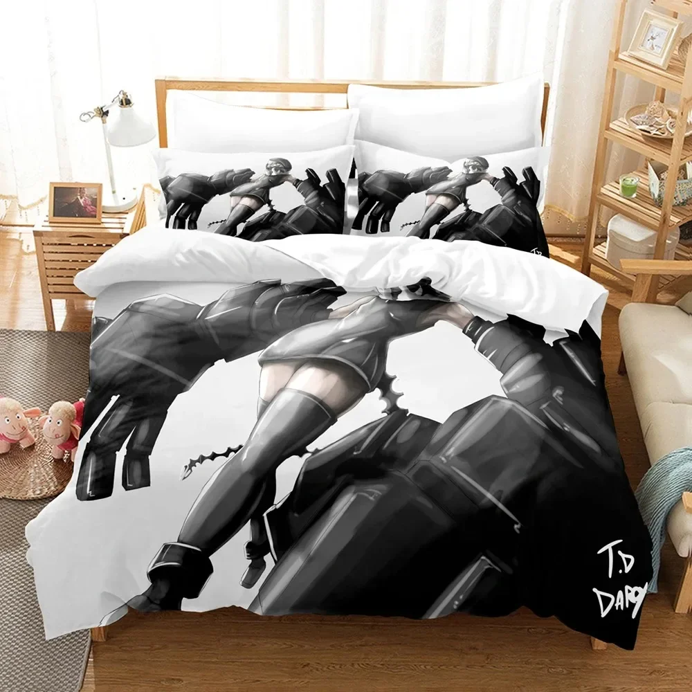 Black Rock Shooter Duvet Cover - Home Textiles Classic Fashion review and price