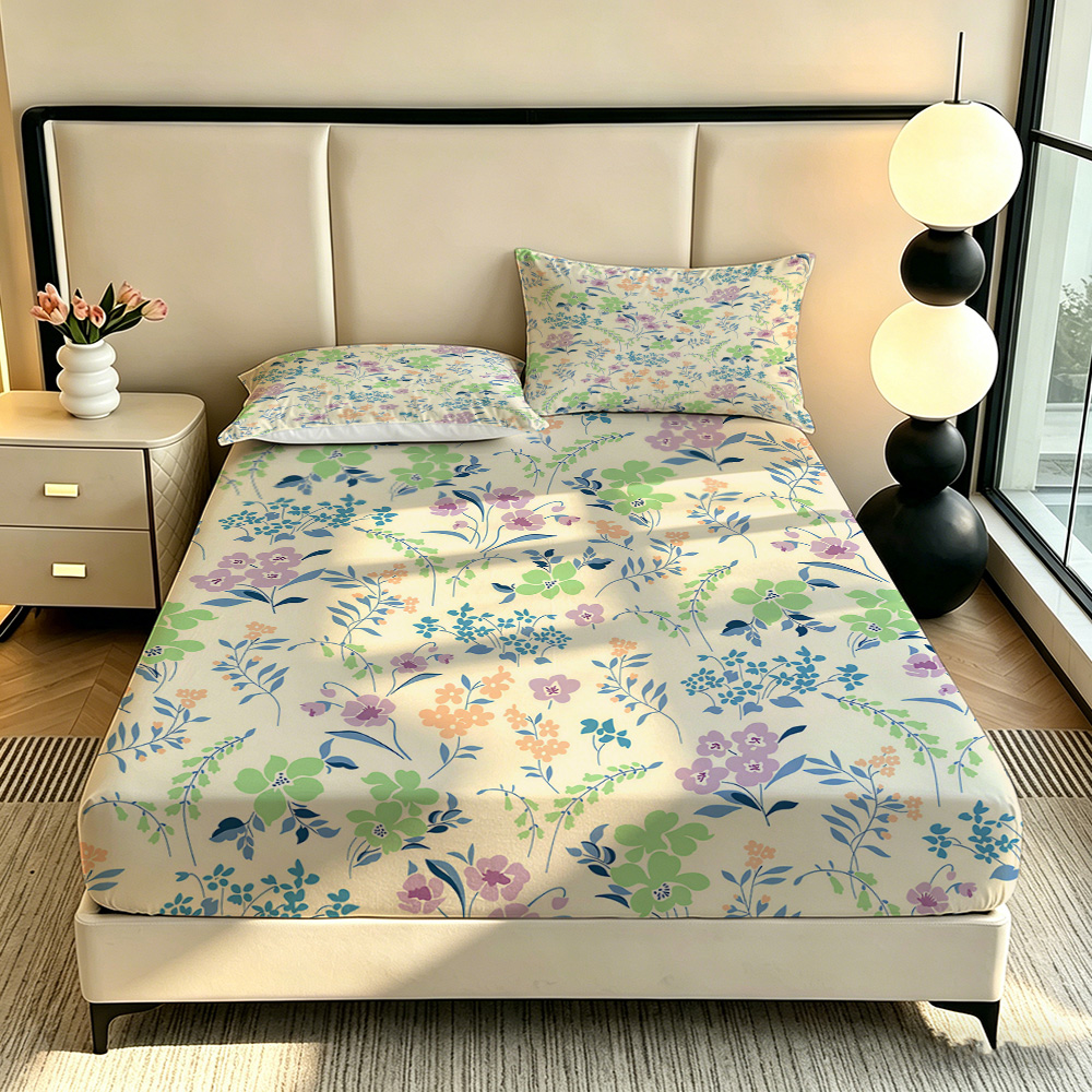 90G 3pcs Bedding Set 1 Fitted  - Bed Sheet Microfiber review and price