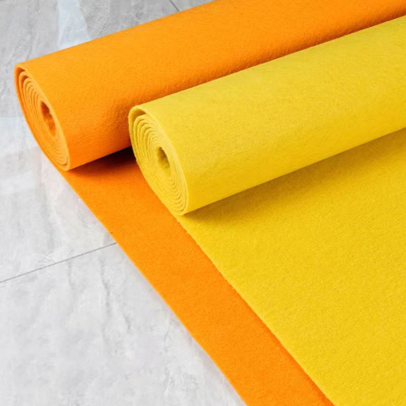 Yellow Disposable Carpet for W - Home Textiles Exhibition review and price