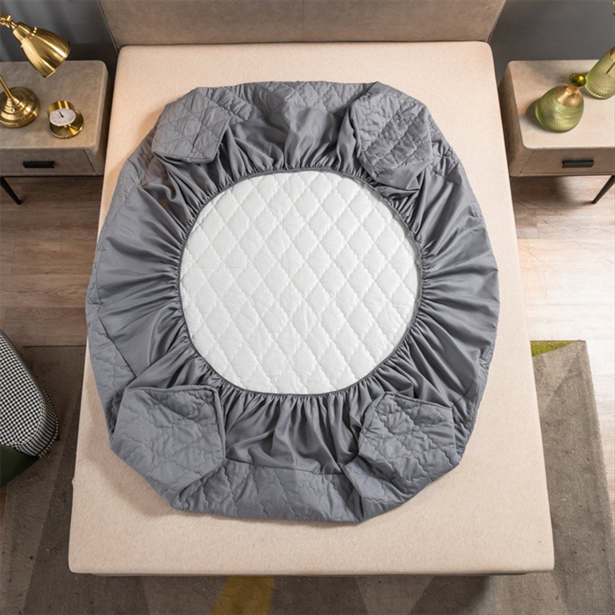 Learned- Waterproof Fitted Bed - Bed Sheet Microfiber review and price