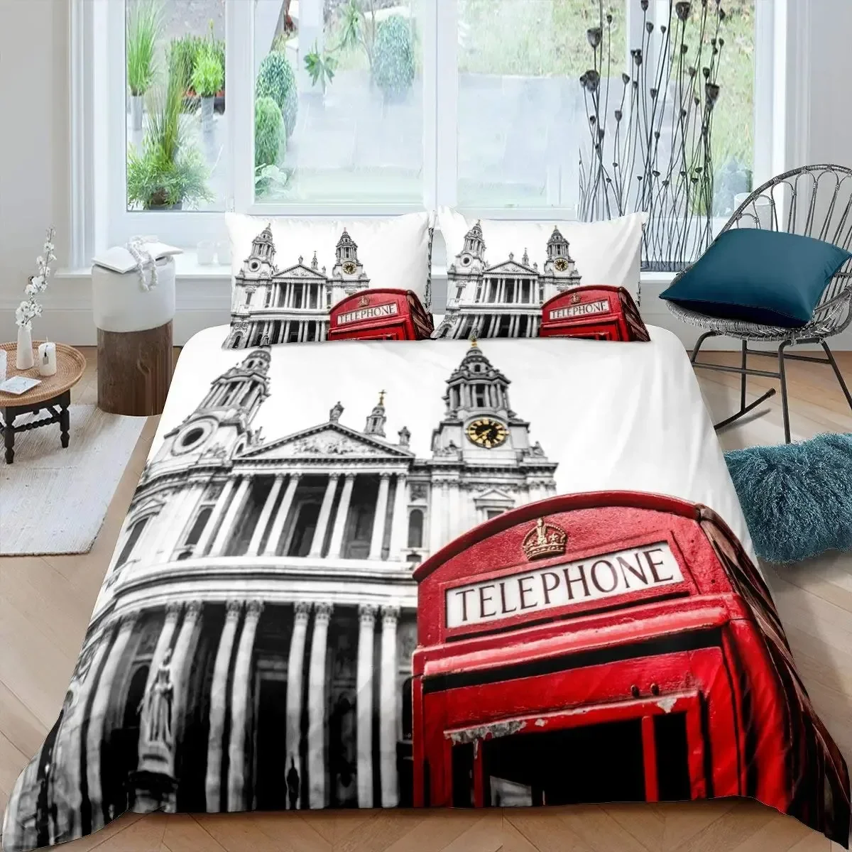 London Telephone Booth The Big - Home Textiles London review and price