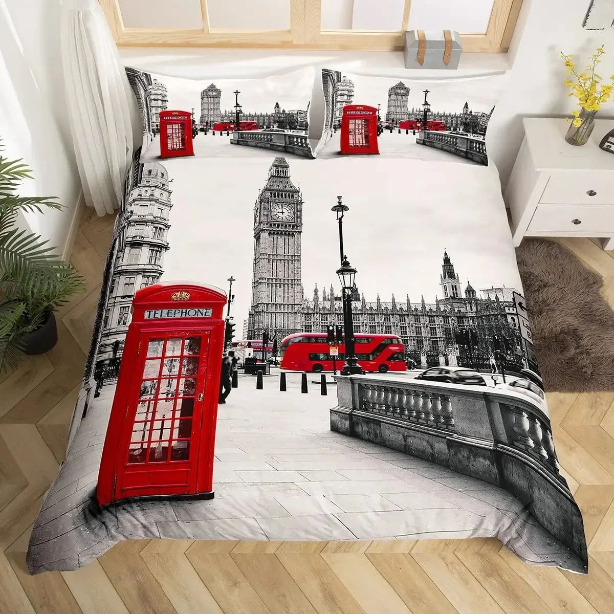 London Telephone Booth The Big - Home Textiles London review and price
