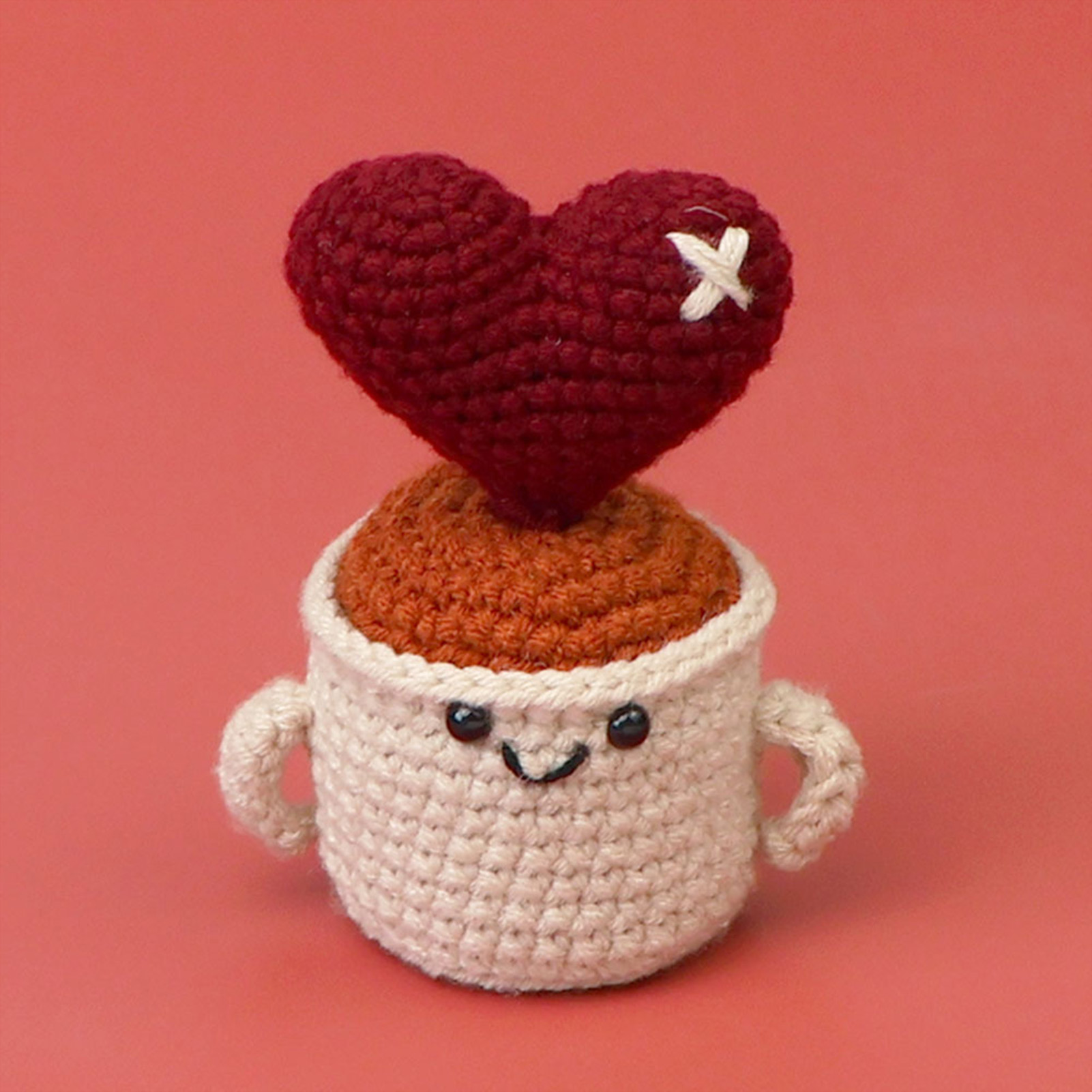 Handmade Knitted Flower Pot Re - Home Textiles Today News review and price
