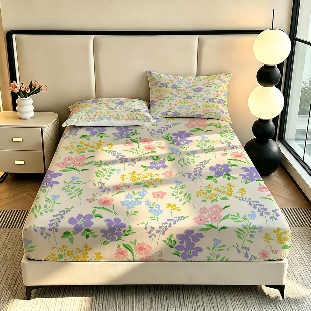 90G 3pcs Bedding Set 1 Fitted  - Bed Sheet Microfiber review and price