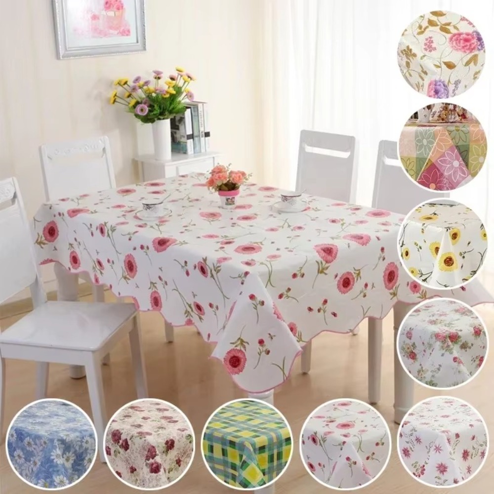 Waterproof PVC Table Cloth Hom - Home Textiles Today News review and price