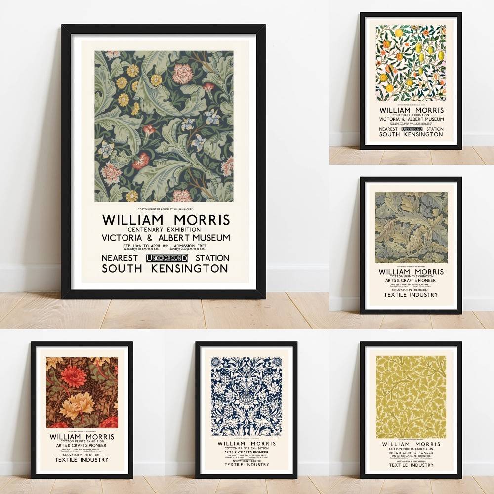 William Morris Vintage Floral  - Home Textiles Exhibition review and price