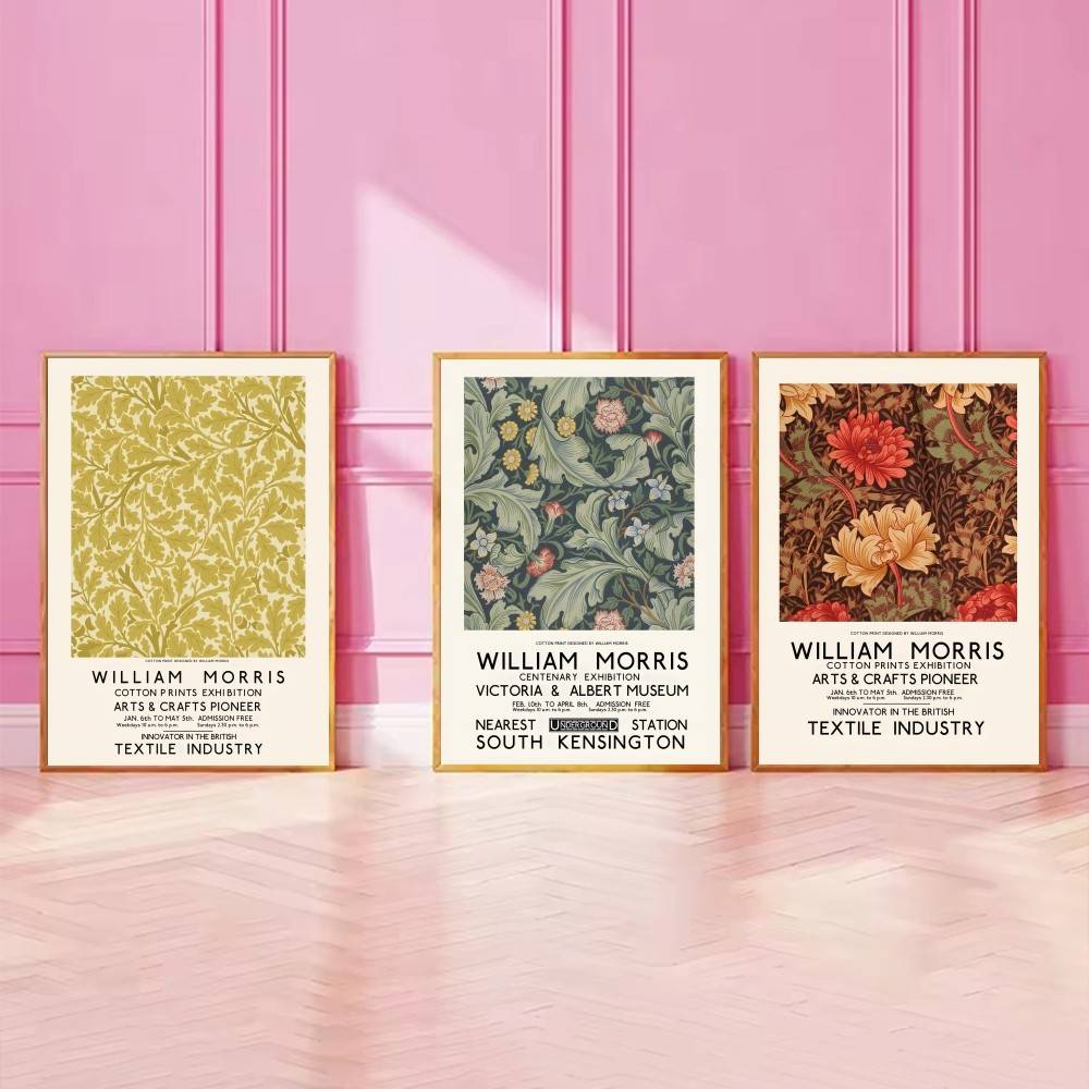 William Morris Vintage Floral  - Home Textiles Exhibition review and price