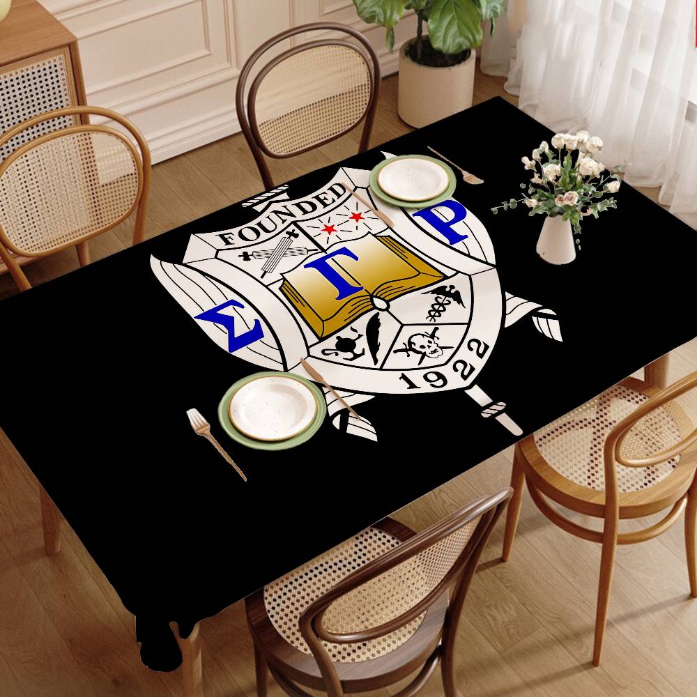 Sigma Gamma Rho LOGO Tableclot - Home Textiles Today News review and price