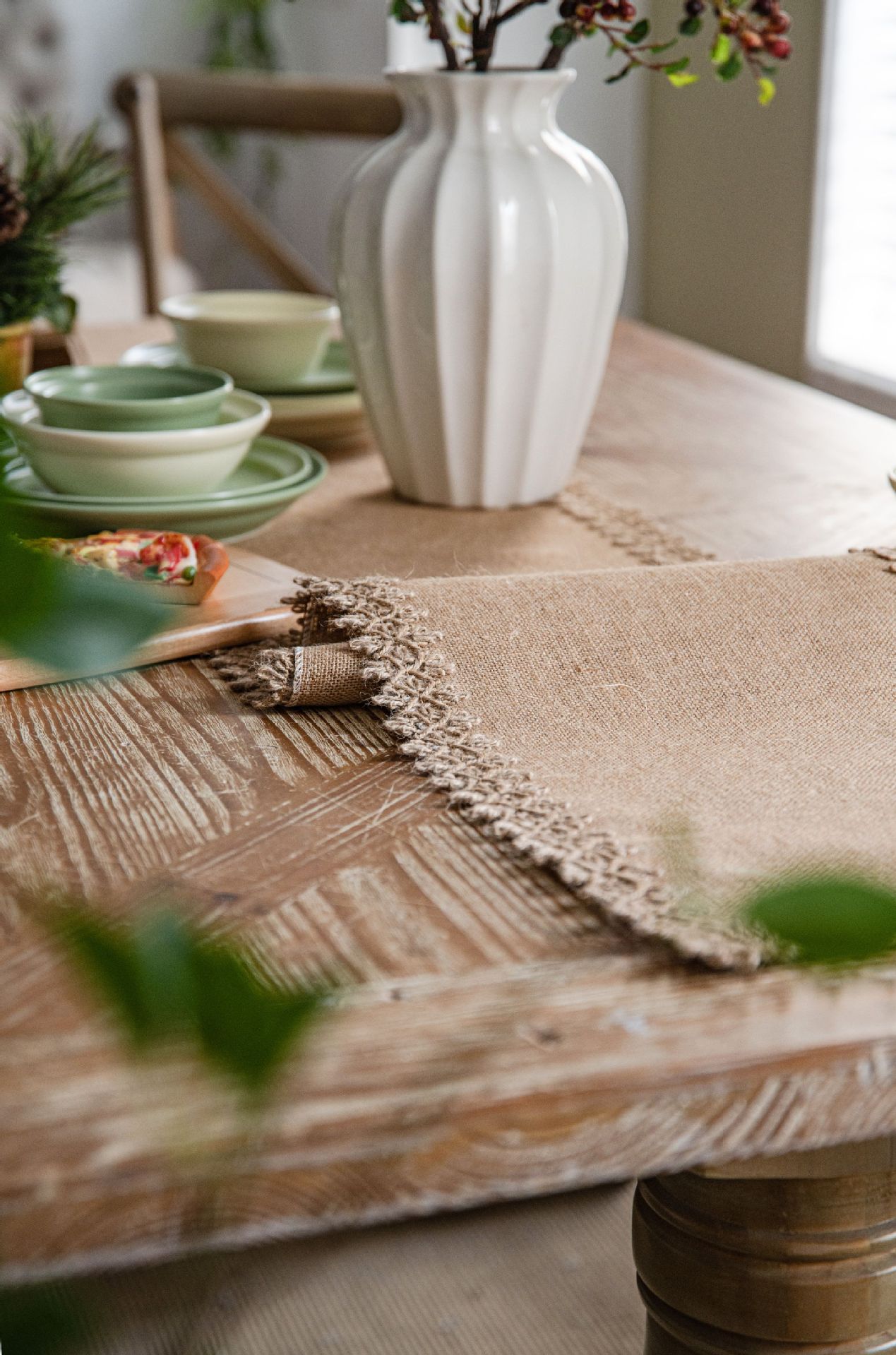 New Simple Lace Natural Vintag - Home Textiles Today News review and price